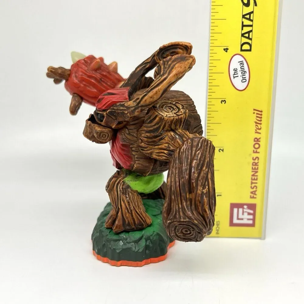 Skylanders GIANTS Tree Rex 2012 Activision 4” Figure with Orange Base - Tested